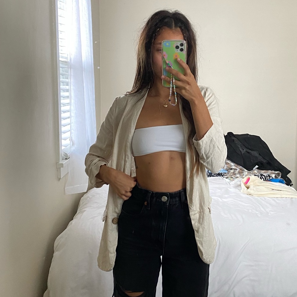 Princess Polly Tan Blazer
